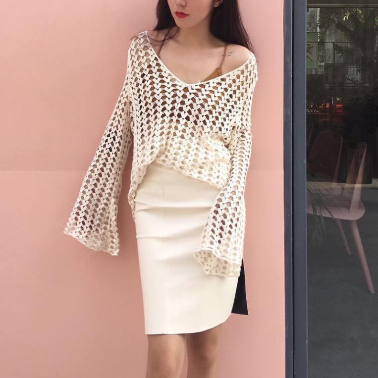 [Sẵn Hàng Giao Ngay] [ ♥️FREE SHIP♥️ ] ÁO LƯỚI TIM ĐI BIỂN HÀNG QUẢNG CHÂU