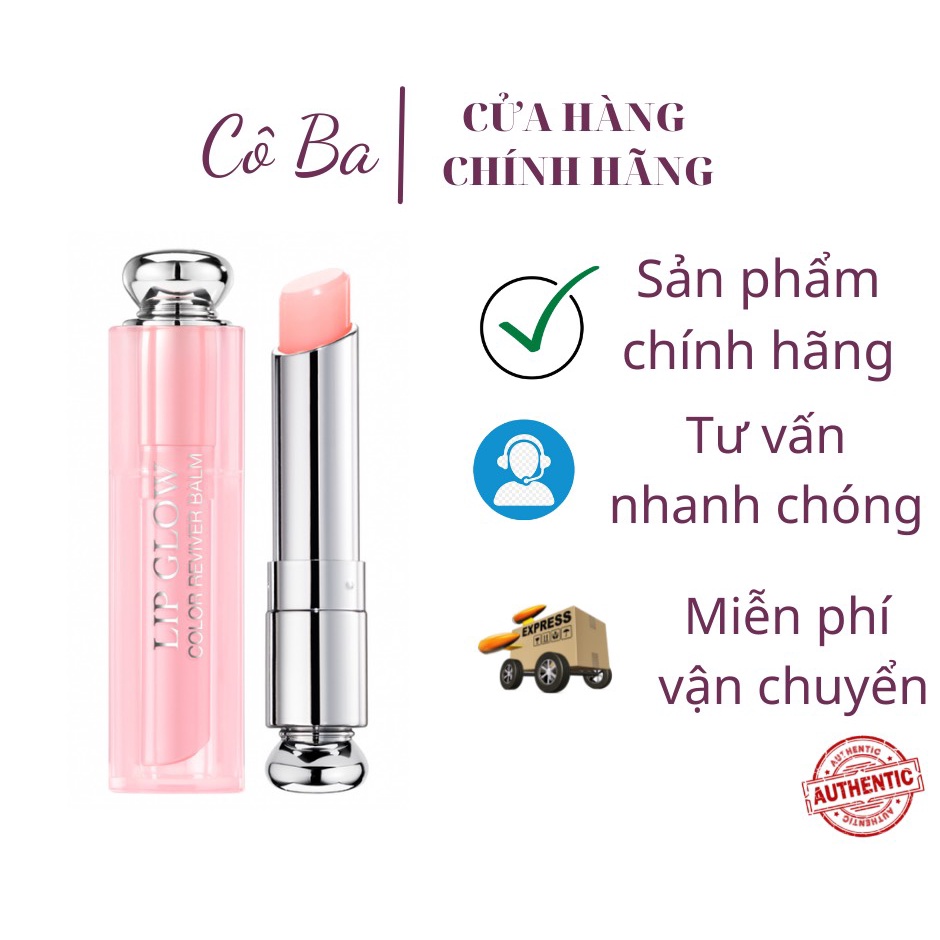 Son Dưỡng DIOR Addict Lip Glow Màu 001 Pink