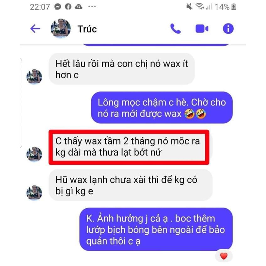 Kem tẩy lông nách, wax lông nách An Lành