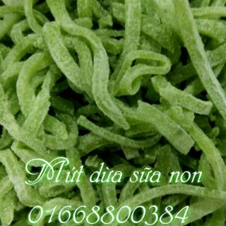 Mứt dừa sữa non siêu mềm