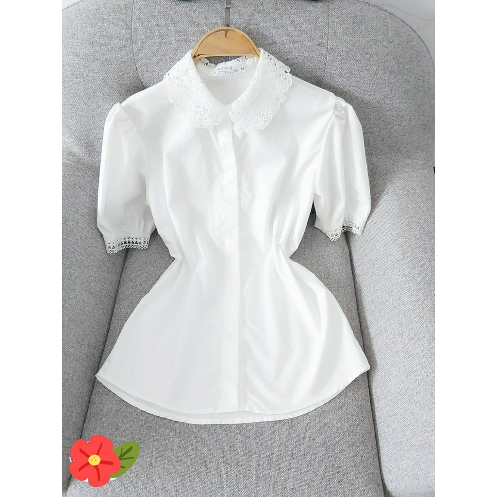 Áo sơ mi trắng công sở A001