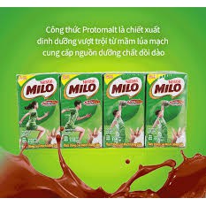 [MUA 8 TẶNG 1] Combo 8 hộp sữa Milo uống liền 115ml.