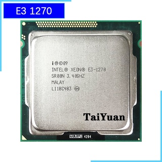 Tấm intel xeon e3-1270 e3 1270 3.4 ghz quad-core cpu 8m 80w lga 1155 chuyên dụng
