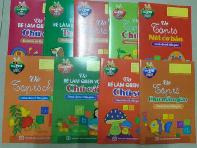 Sách MAI EM VÀO LỚP 1 - DÀNH CHO TRẺ 4-5 TUỔI ( TÚI 9 CUỐN) | BigBuy360 - bigbuy360.vn