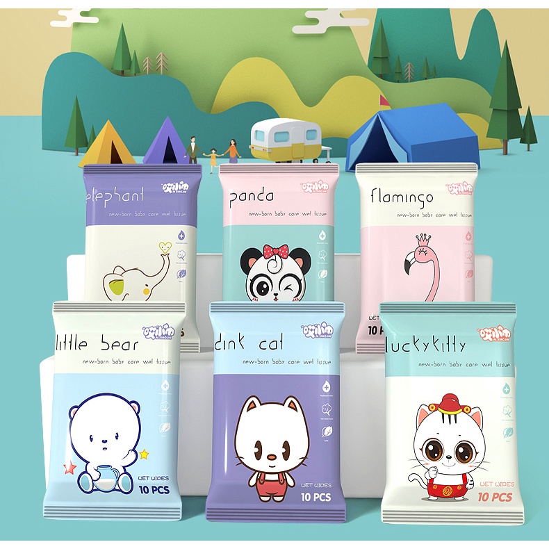 MASTI Pet Wipes Clean Giá rẻ Khăn lau Vật nuôi Nhẹ nhàng Không gây kích ứng LI0205