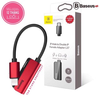 Bộ Chia Cổng Lightning 1 Thành 2 Baseus L37 cho iPHONE-BS