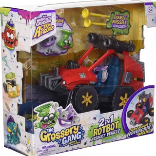 Set xe đồ chơi The Grossery Gang Robot 2in1, chính hãng.