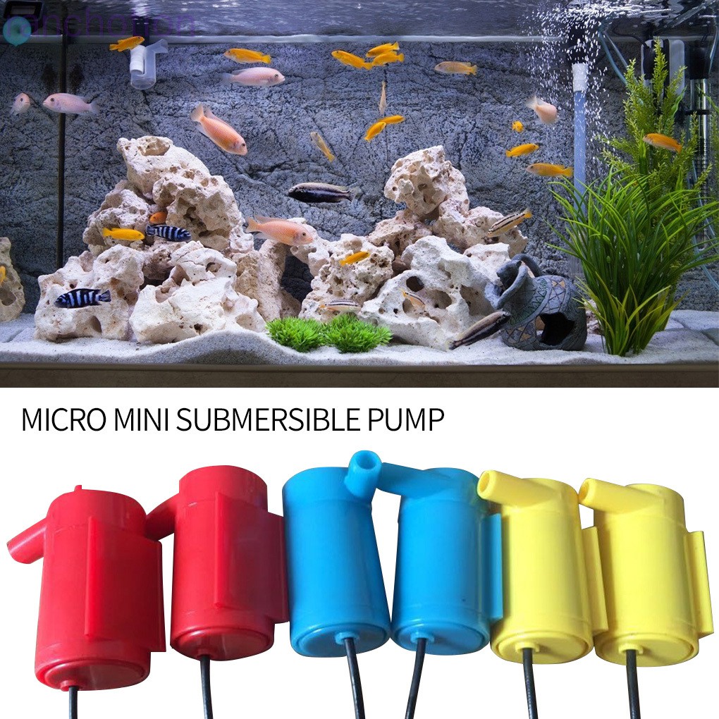 Máy Bơm Nước Chìm Mini Dành Cho Hồ Cá Sạc USB Tiện Dụng
