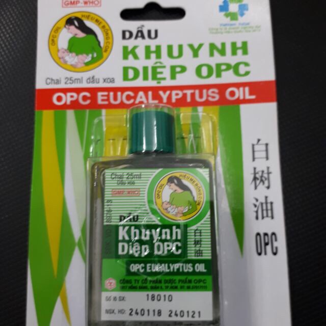 Dầu khuynh diệp opc 25 ml