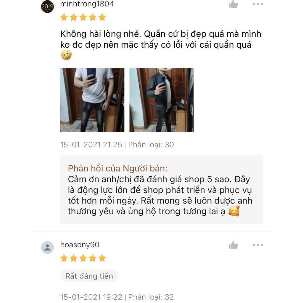 Quần jean nam trơn màu đen xám ✅FREESHIP✅ Quần bò nam dáng ôm SLIMFIT skinny co giãn cao cấp - Tron17