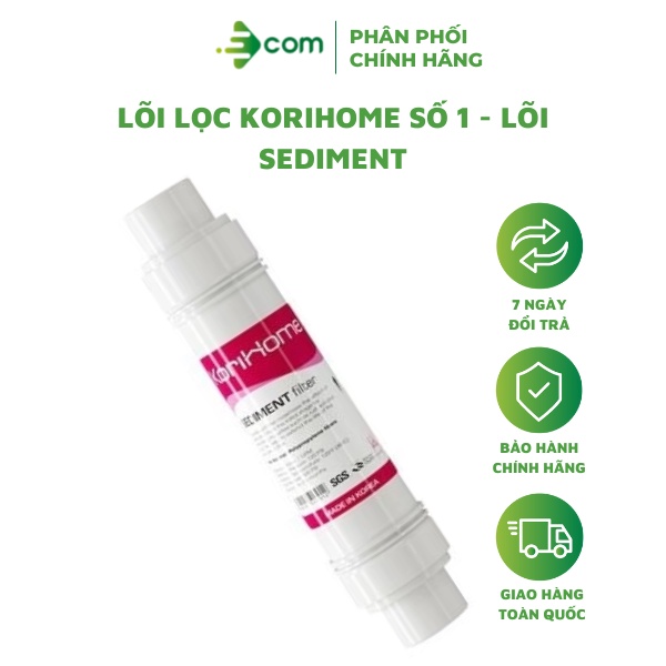 Lõi lọc số 1 Korihome - Lõi Sediment