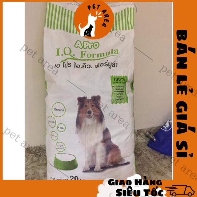 [Rẻ Vô Địch] [Có Sẵn] Hạt Khô Cho CHÓ APro IQ Formula Bao 20kg ( 500gr * 40 Gói )