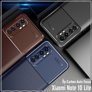 Ốp lưng cho Xiaomi Mi Note 10 Lite chống sốc Carbon Auto Focus