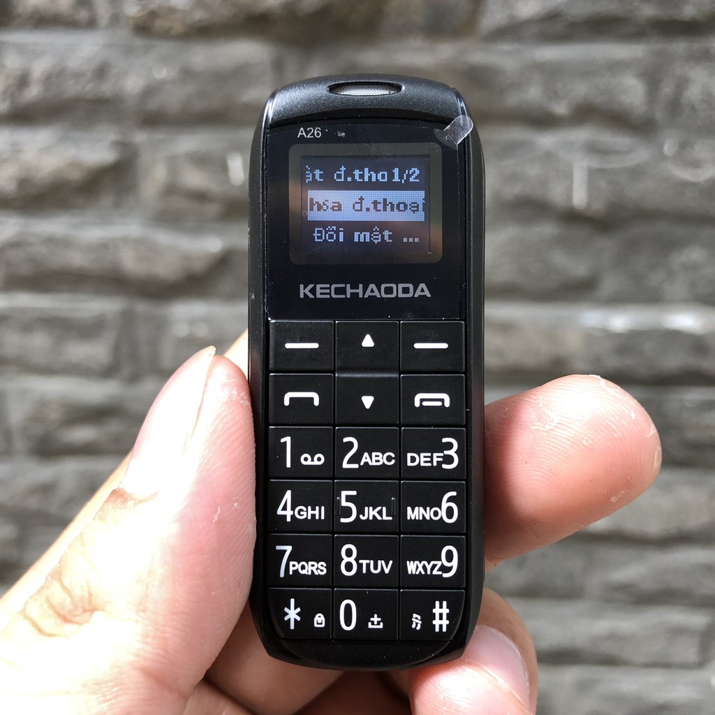 Điện Thoại mini nhỏ bằng ngón tay Kechaoda A26 | BigBuy360 - bigbuy360.vn