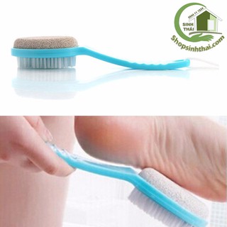 Bàn chải chà chân đá bọt biển tẩy tế bào chết