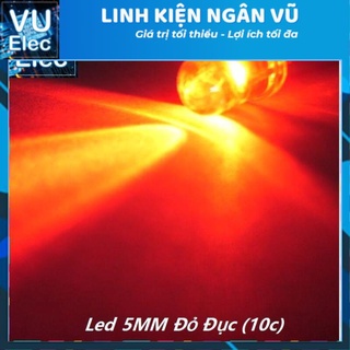 Led 5MM Đỏ Đục (100c)