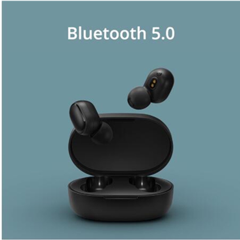 Tai nghe không dây Bluetooth 5.0 Redmi Air Dots TWS chống ồn kèm micro và hộp sạc tiện dụng