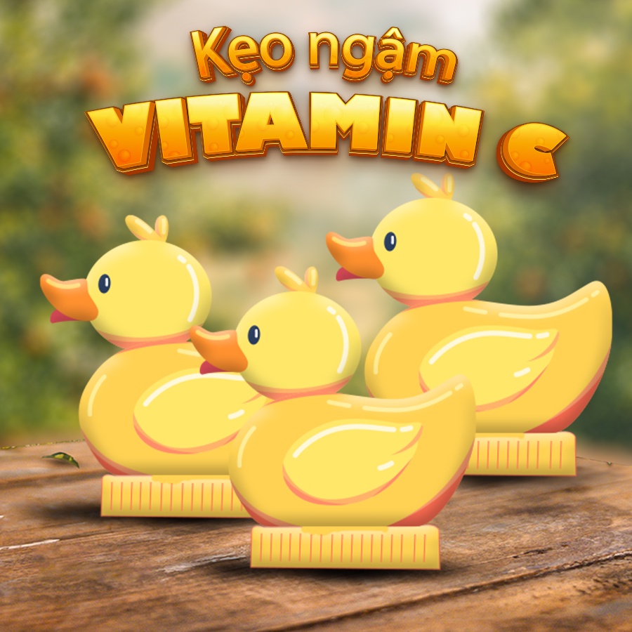 Kẹo ngậm trẻ em Glucose C Hadiphar bổ sung vitamin C, tăng sức đề kháng cho bé