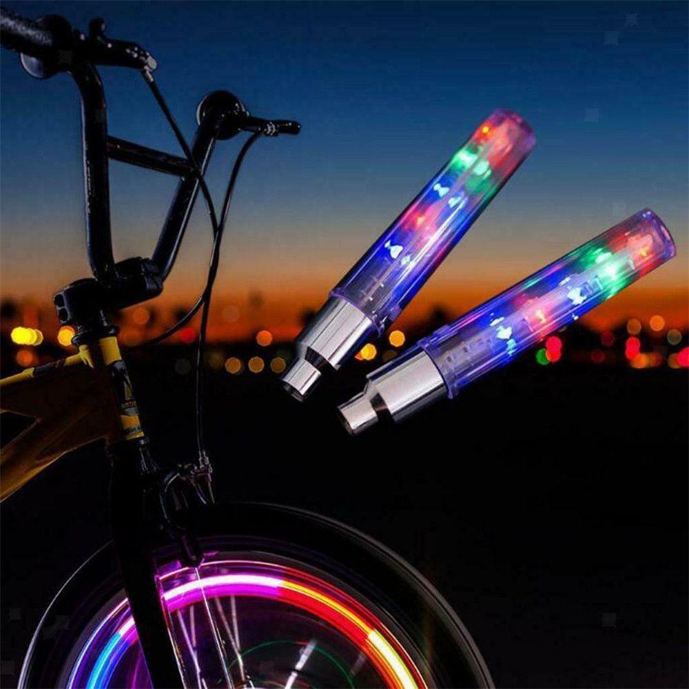 Đèn LED Neon Gắn Bánh Xe Đạp Độc Đáo