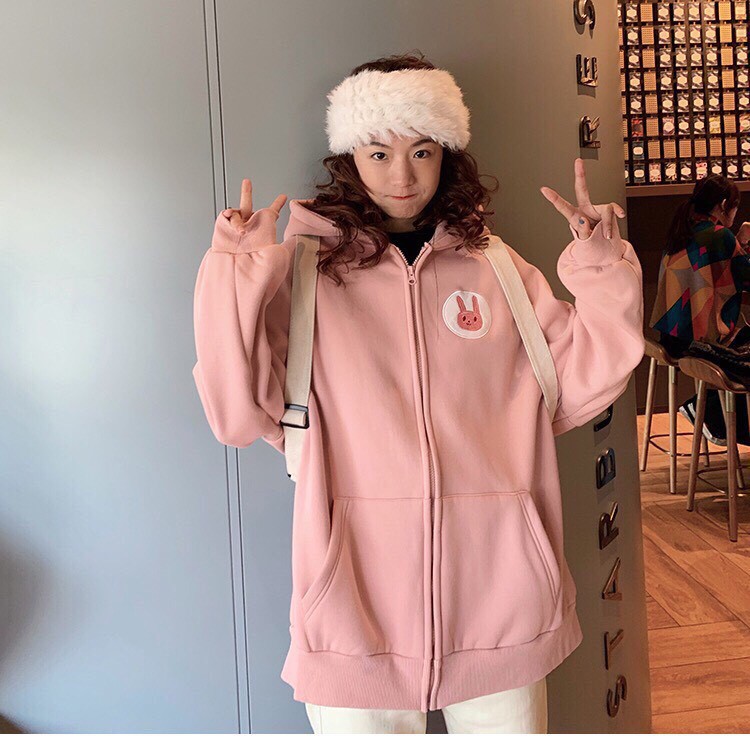 Áo Khoác Hoodie Hình Thỏ Unisex_KN06 | BigBuy360 - bigbuy360.vn