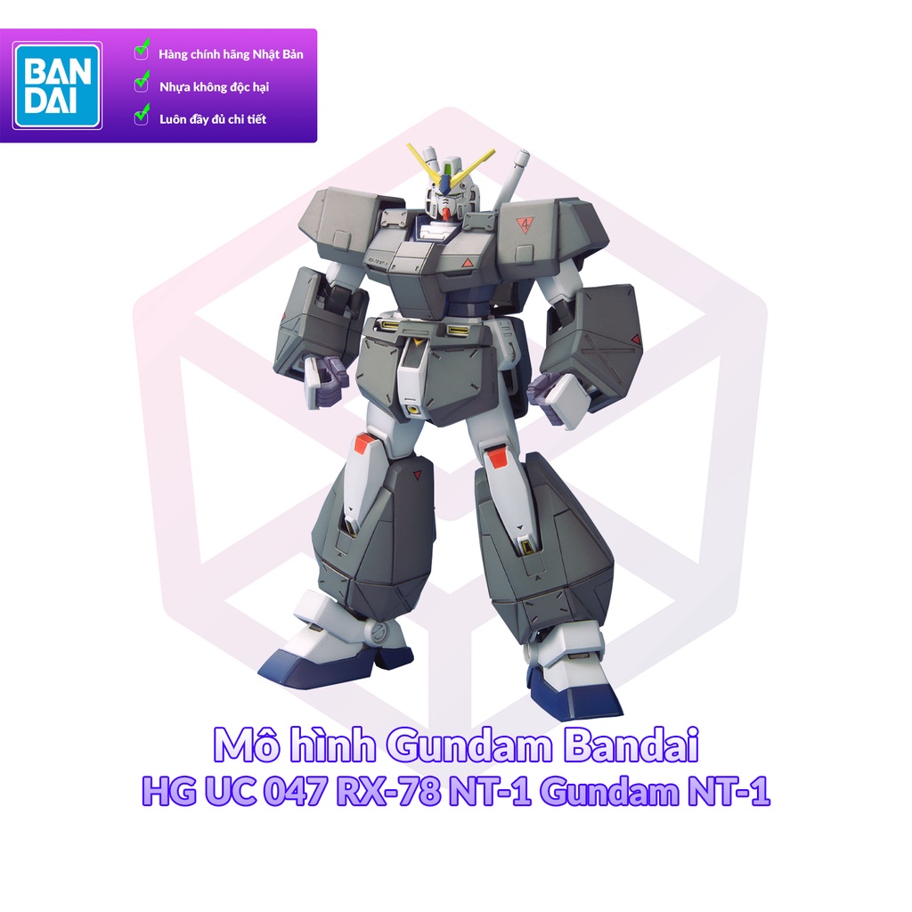 Mô hình Gundam Bandai HG UC 047 RX-78 NT-1 Gundam NT-1 1/144
