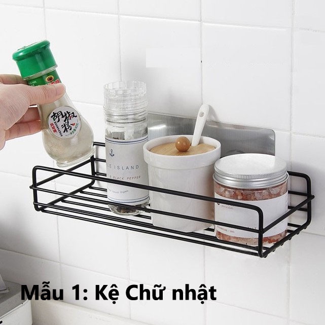 Kệ Góc Nhà Tắm Thép Không Gỉ Dán Tường Chịu Lực Tốt