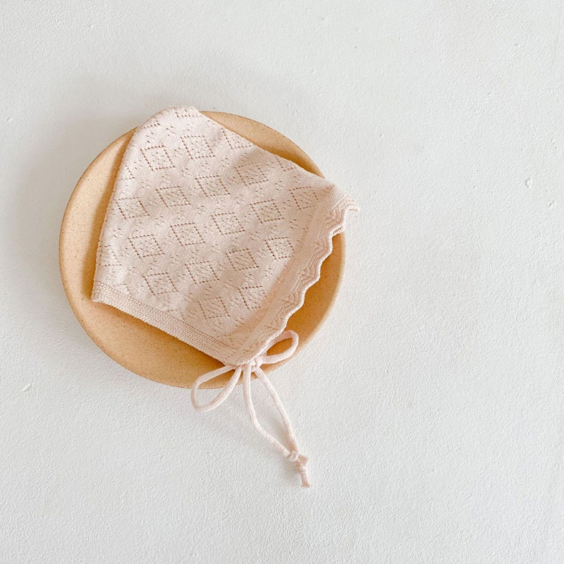 Mũ Bonnet Bằng Cotton Thời Trang Mùa Hè Cho Bé Gái