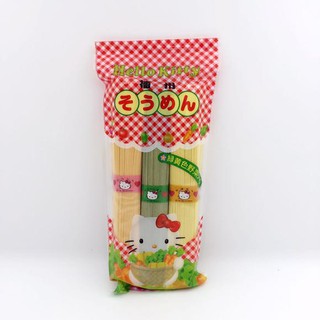 Mì somen rau củ 8m+ 300g Hello Kitty Nhật Bản