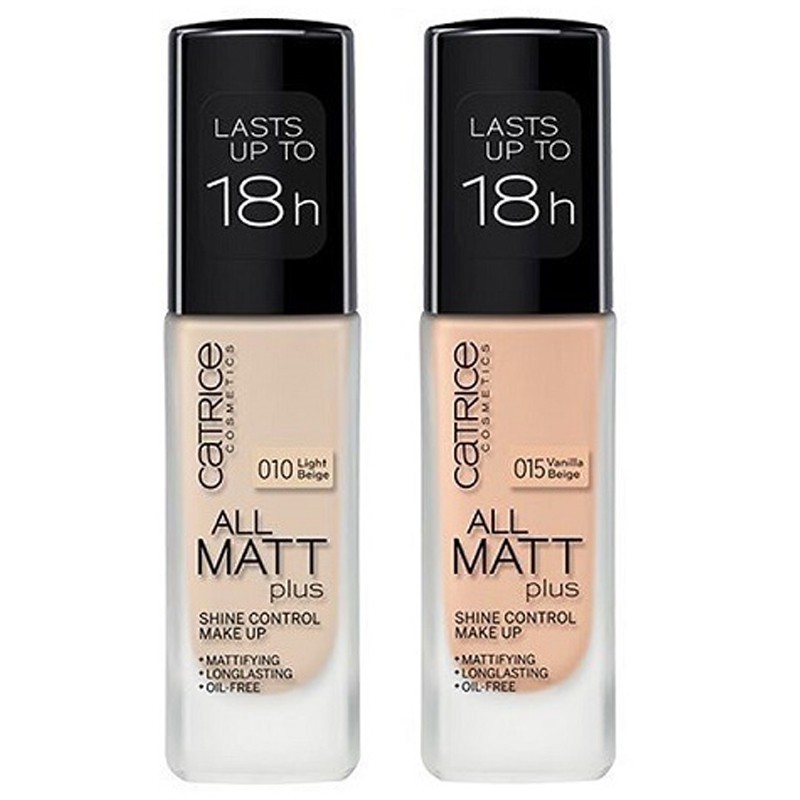 (Nền 18h) Kem Nền Catrice All Matt Plus Shine Control Make Up 18h