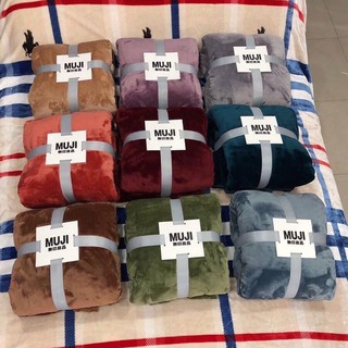 CHĂN LÔNG TUYẾT MUJI CAO CẤP LOẠI 1 SIÊU MỀM MỊN
