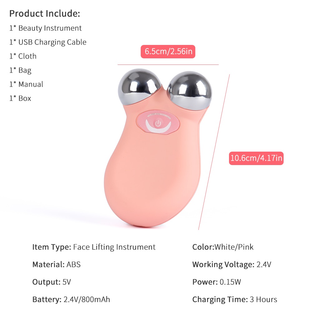 Máy mát xa EMS FOREVERLILY mini nâng cơ mặt chống lão hóa