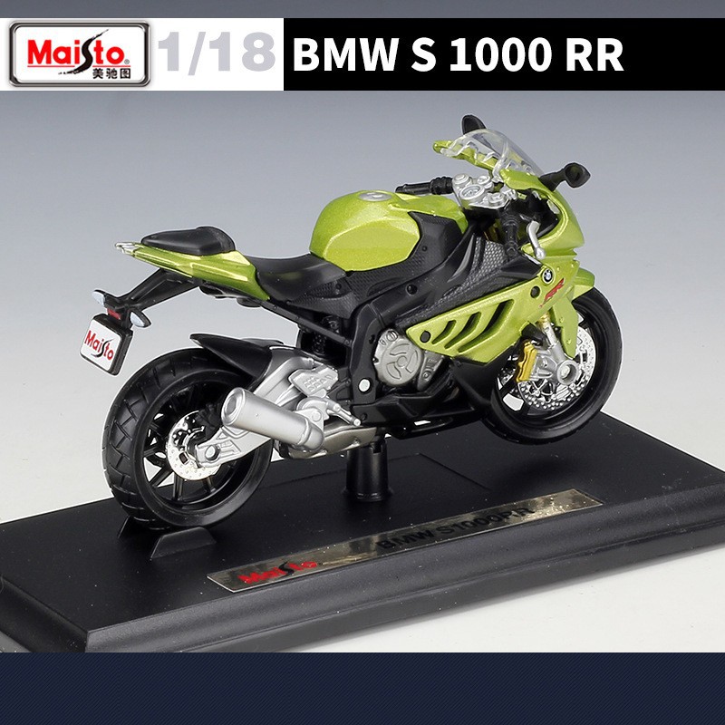 Mô hình xe moto bmw s1000rr MAISTO tỷ lệ 1:18