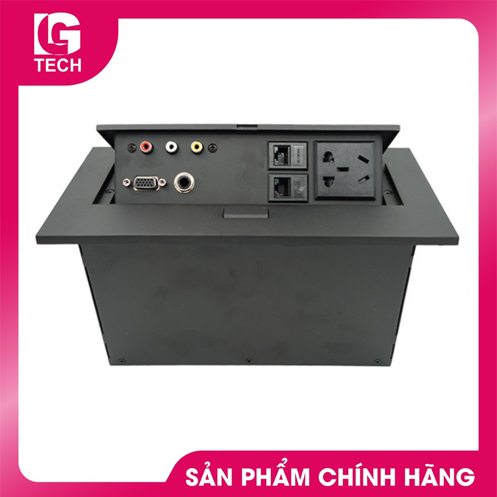 Hộp điện âm bàn hợp kim sơn tĩnh điện cao cấp LG tech LG-K611B (LG-AS1109-AB)