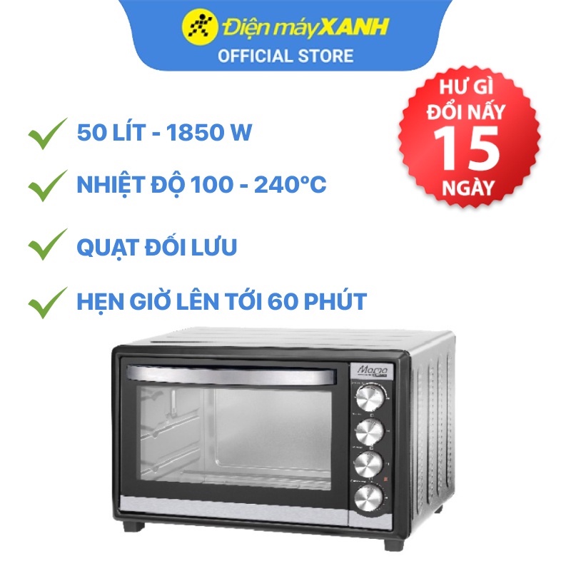 [Mã ELHADEV giảm 4% đơn 300K] Lò nướng Sunhouse Mama SHD4250S 50 lít