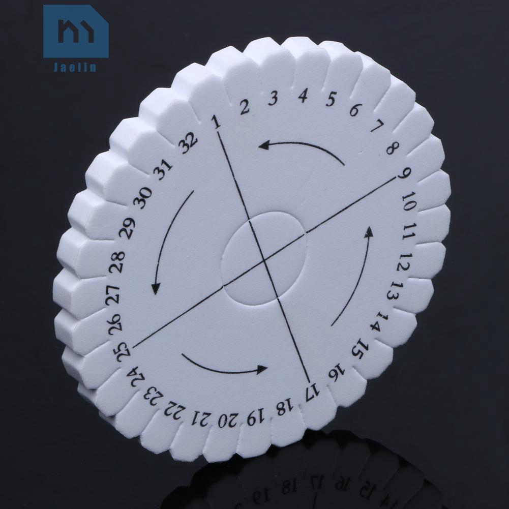 Bộ 2 cái đĩa kumihimo hình tròn/vuông dùng bện dây làm vòng tay