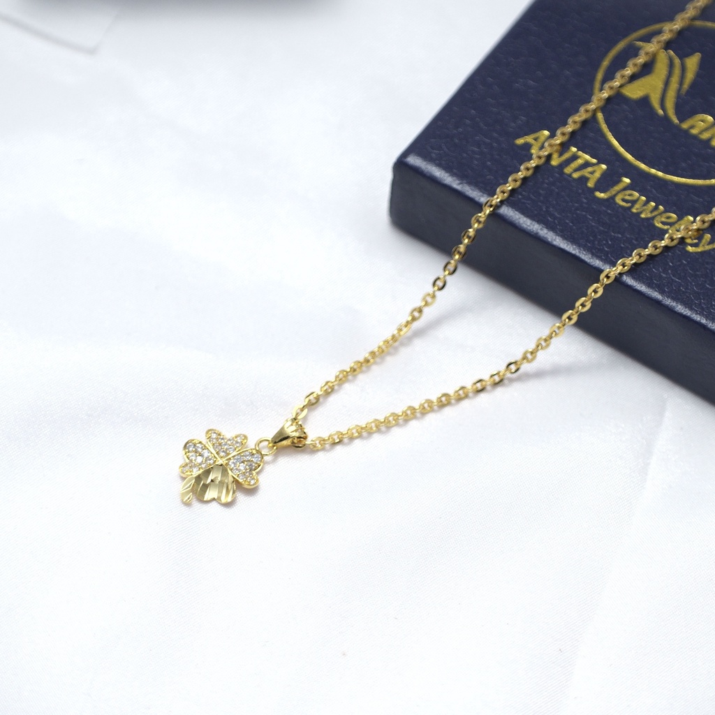 Dây chuyền Mặt hoa 4 lá cỏ cao cấp sang trọng ANTA Jewelry ATJ3074