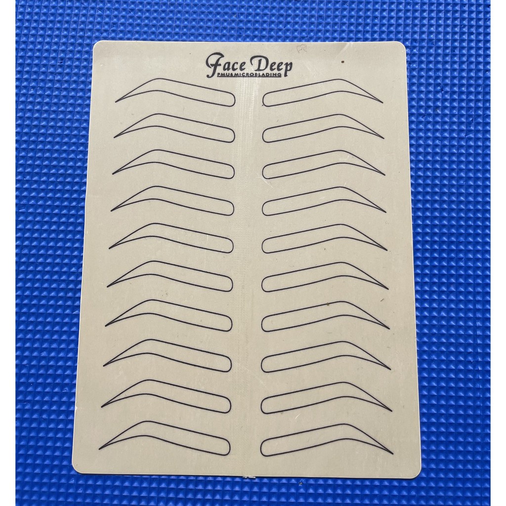 Da giả tập phun xăm, điêu khắc có hình