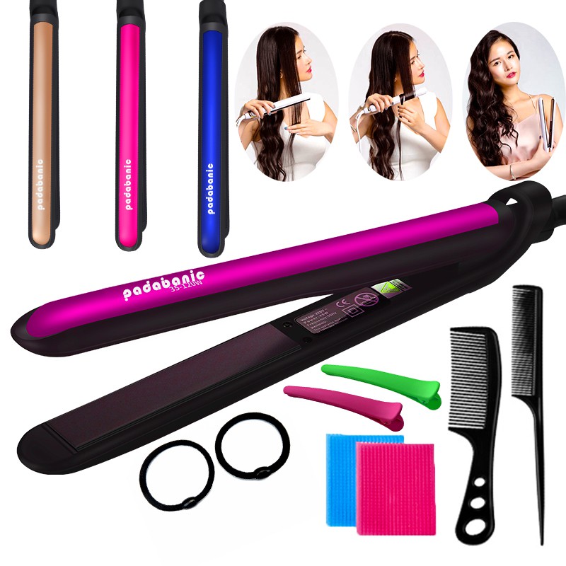 [ 3 Tốt : BỀN RẺ XINH  ] Máy Uốn Duỗi tóc mini 2in1 SC-100 nhỏ gọn thời trang công suất 35W | BigBuy360 - bigbuy360.vn