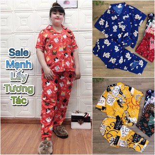 Đồ Bộ Pijama Bigsize - Tay ngắn quần dài