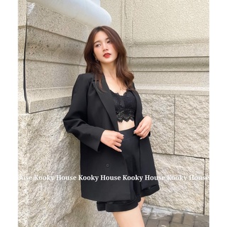 KOOKY HOUSE - KOOKY BLAZER - Áo Blazer được thiết kế và may 2 lớp kỹ thuật cao, đứng form