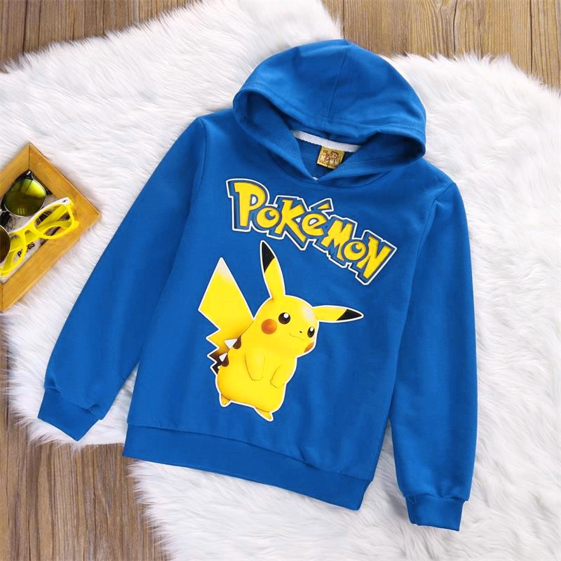 Áo hoodie pokemon cho bé