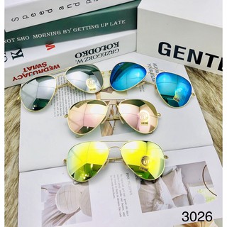 Mắt kính tráng gương UNISEX Tròng thủy tinh cường lực mẫu mới HOT HIT