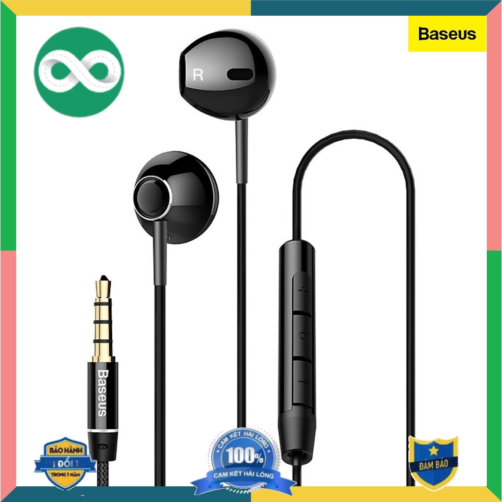 Tai nghe in Ear Baseus Encok H06- Thoải Mái Khi Nghe Lâu.