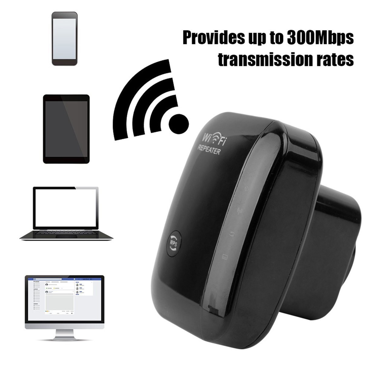Bộ Khuếch Đại Sóng Wifi 300mbps 802.11n / B / G | BigBuy360 - bigbuy360.vn