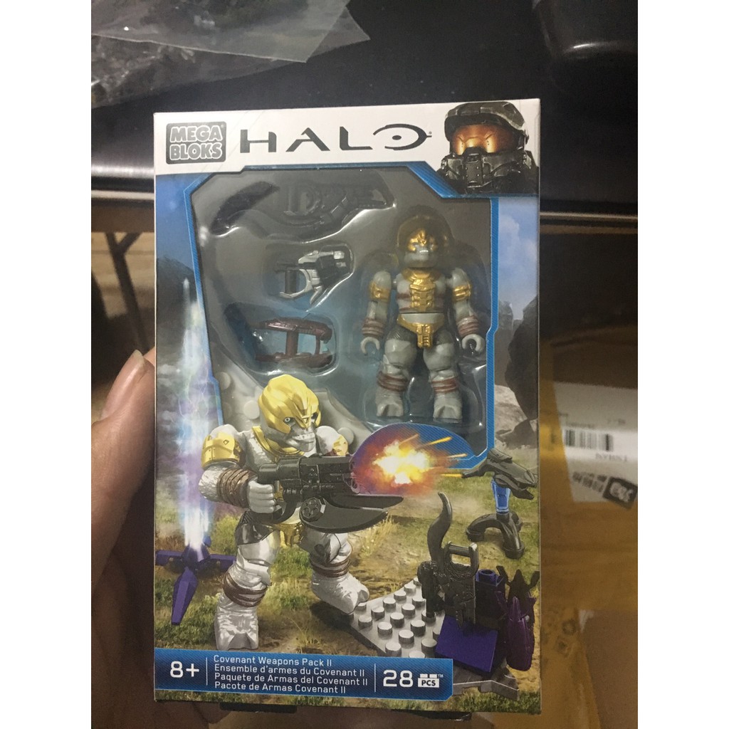 mô hình megabloks megaconstrux halo set brute pack 2