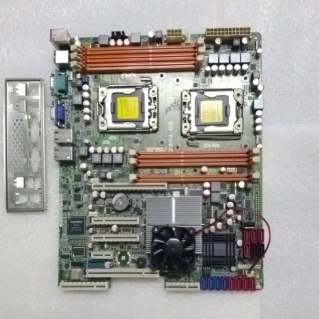 Main Asus Z8NA-D6 2 CPU Dual CPU x58 1366 X5670 Bo mạch chủ tương đương X8DTL 95