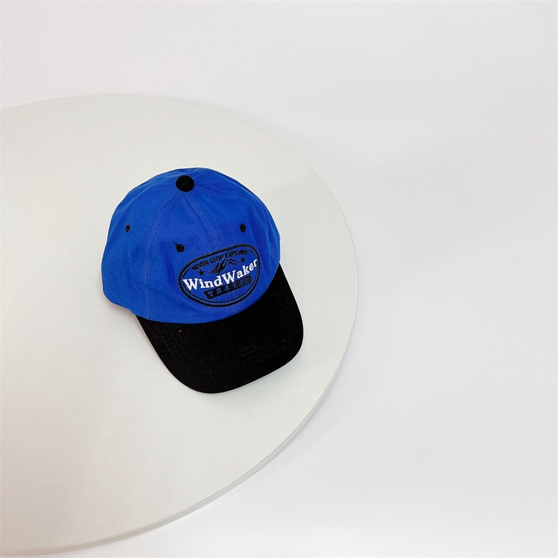 Mũ Lưỡi Trai Thêu Chữ Nhiều Màu Sắc Xinh Xắn Phong Cách Hàn Quốc Cho Bé