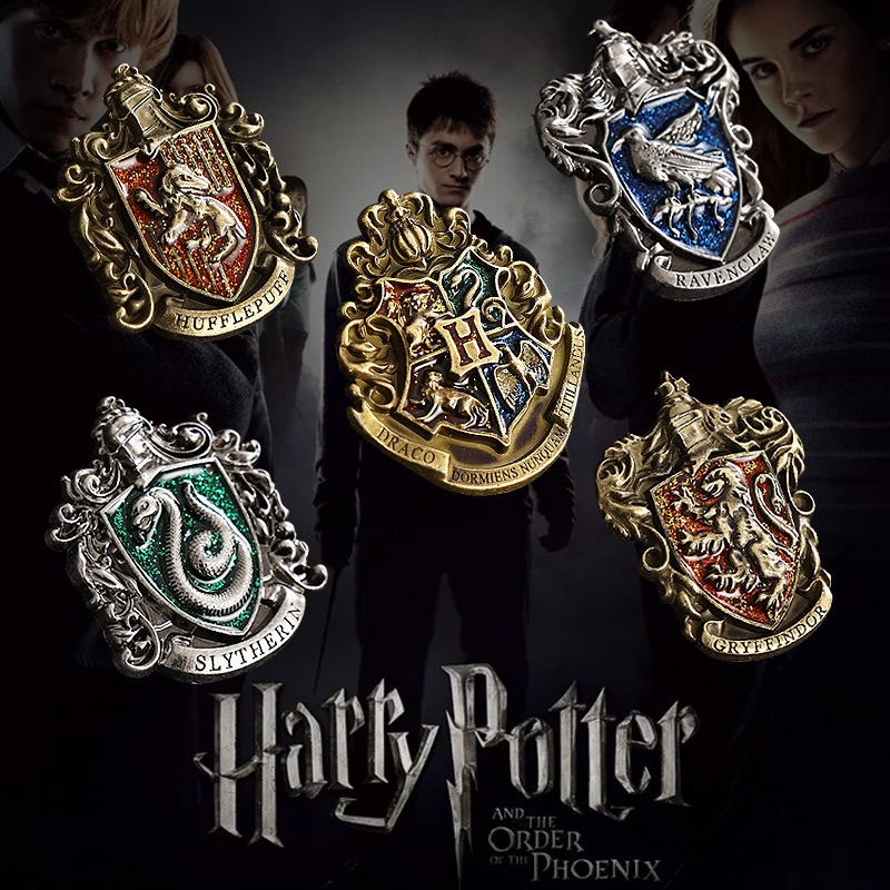 Huy Hiệu Cài Áo Hình Nhân Vật Phim Harry Potter Chất Lượng Cao