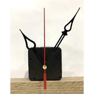 Bộ kim đen 10cm và Máy đồng hồ kim giật trục 5mm hiệu M3288