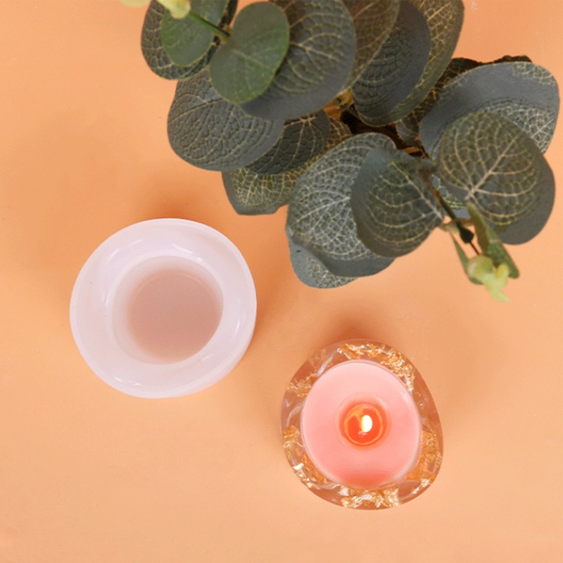 Khuôn Silicone Làm Nến Epoxy Resin DIY